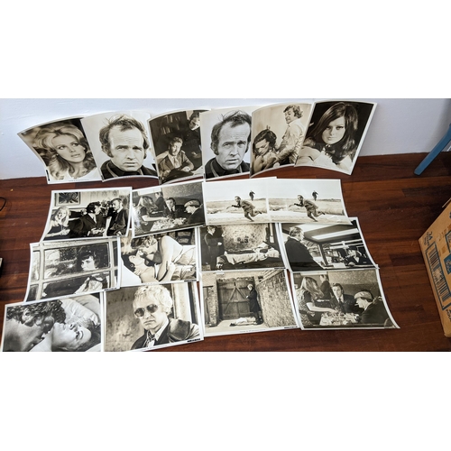 537 - Get Carter - original B&W publicity stills, Michael Caine in the iconic British Gangster film, date ... 