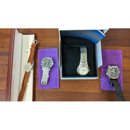 318 - Three gents quartz wristwatches to include Montana, Seiko, Casio and a ladies Cardin
Location:CAB
If... 