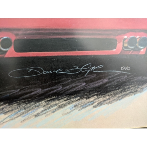 324 - Dave Blyth - two vies of a Ferrari 512 pastel, signed and dated 1990
Location:A4M
If there is no con... 