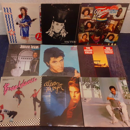 226 - A quantity of mainly 1980's records to include Spandau Ballet, Abba, Paul Young, Alison Moyet, Roxy ... 