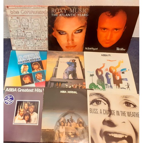 226 - A quantity of mainly 1980's records to include Spandau Ballet, Abba, Paul Young, Alison Moyet, Roxy ... 