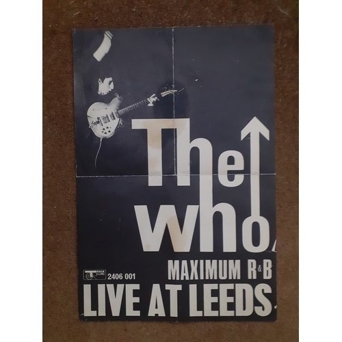 228 - The Who Interest-A video poster from the 'Live at Leeds Album', release date 1970, folder. Location:... 