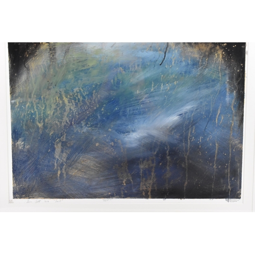 109 - Ben Catt (B.1970) - Mixed media on board entitled 'Drift', signed and dated 2014 to the lower left c... 