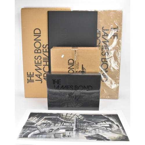 120 - A Taschen collectors edition, James Bond Archives, reputedly a gold edition numbered 190/250, with o... 