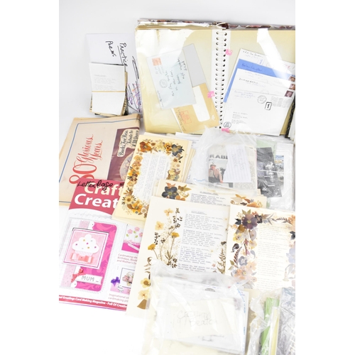 193 - A collection of signed letters given to designer/artist Joy Ginger, who designed diary covers for Bo... 