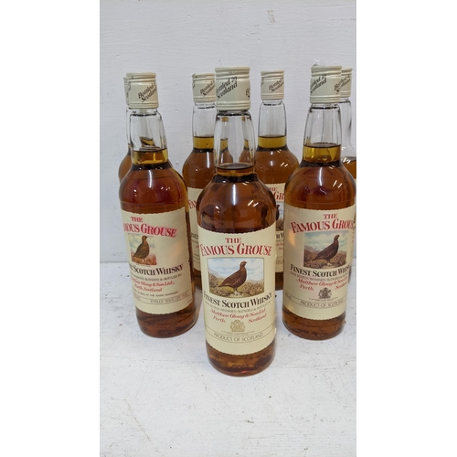 156 - Seven bottles of The Famous Grouse Finest Scotch Whisky, 7 x 75cl Location: CRATE