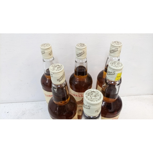 153 - Six bottles of The Famous Grouse Finest Scotch Whisky, 75cl x 5,  Location: Crate
If there is no con... 