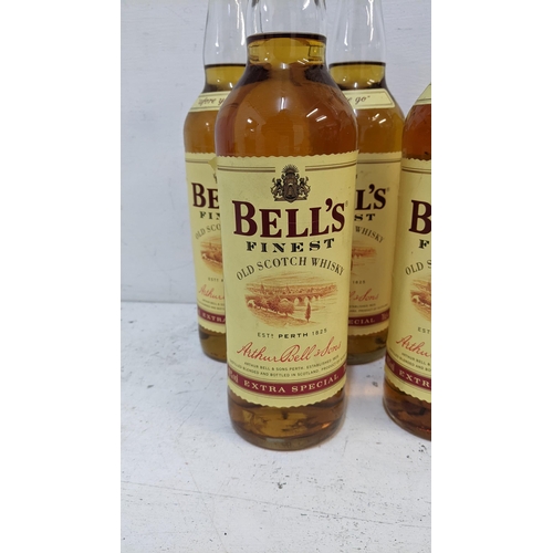 154 - Five bottles of Bells Old Scotch Whisky, 5 x 70cl
 Location: Crate
If there is no condition report s... 