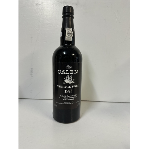 110 - A single bottle of Ca'lem Vintage Port 1985, 75cl,  Location: shelf D
If there is no condition repor... 