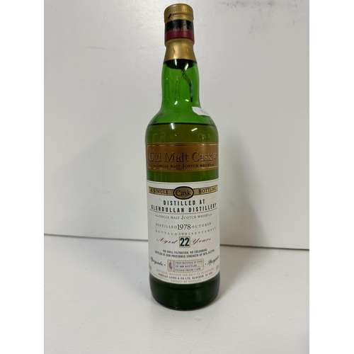 115 - A single bottle of The Old Malt Cask Glendullan Distillery, Distilled 1978, bottled 2001,  Location:... 