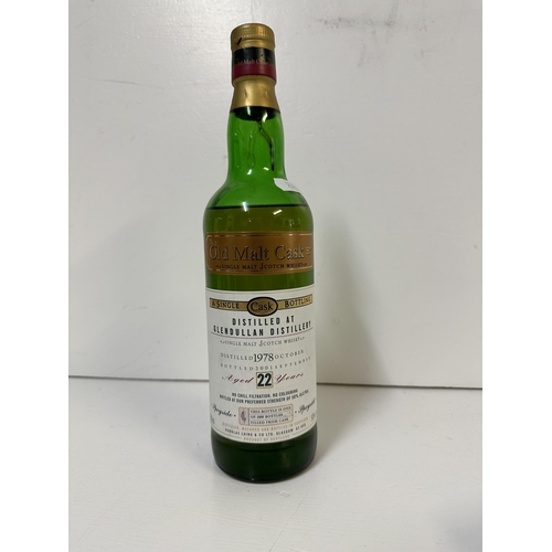 115 - A single bottle of The Old Malt Cask Glendullan Distillery, Distilled 1978, bottled 2001,  Location:... 