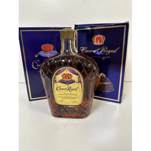 135 - Two boxed Crown Royal Legendry Whisky, 2 x lt,
 Location:
If there is no condition report shown, ple... 