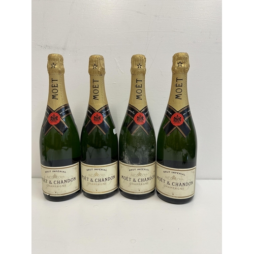 Four bottles of Moet & Chandon Champagne, 4 x 75ml, Location:
If there is no condition report shown, please request