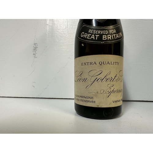 29 - A half bottle of Leon Gobert & Co Epernay Champagne 1928 Vintage,  Location:
If there is no conditio... 