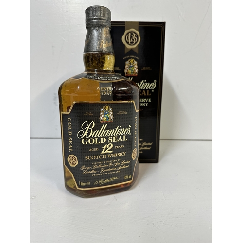 57 - A single bottle of Ballentines Gold Seal Special Reserve Scotch Whisky, 12 year old,  Location:
If t... 