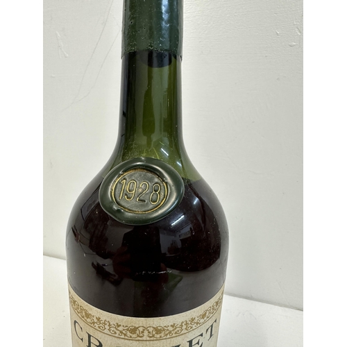 8 - One bottle of Croizet Grand Reserve Cognac 1928,  Location:
If there is no condition report shown, p... 