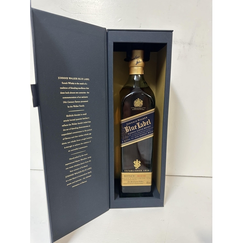 94 - A single bottle of Johnnie Walker Label in presentation box, 70cl,  Location: shelf 3
If there is no... 