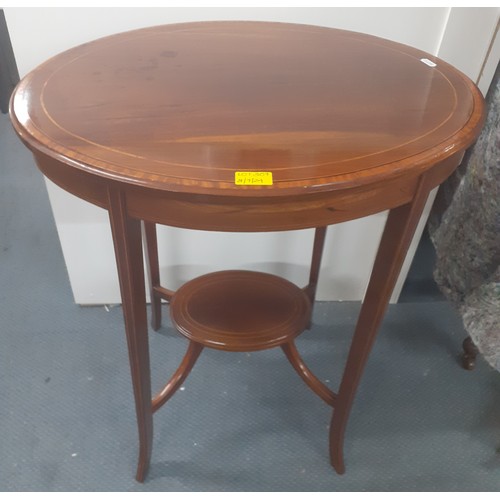 307 - A Victorian mahogany wash stand with raised marble top, 88cm High x 84cm Wide together with an Edwar... 