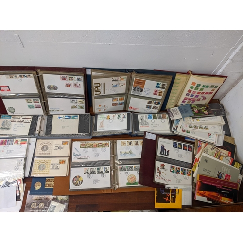 351 - 7 albums of First Day covers and miscellaneous stamps, booklets, covers and other items from the 196... 