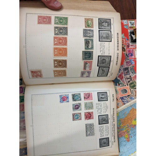 357 - Postage stamps from around the world contained in albums from the late 19th century and later Locati... 