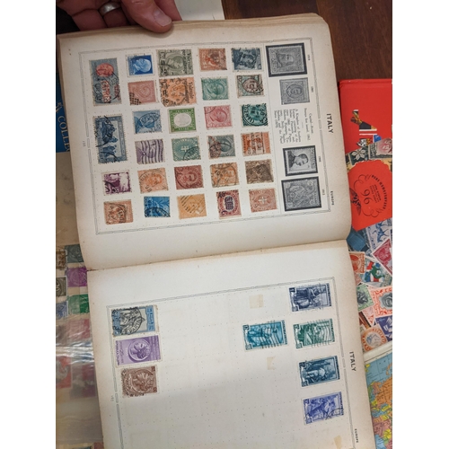 357 - Postage stamps from around the world contained in albums from the late 19th century and later Locati... 