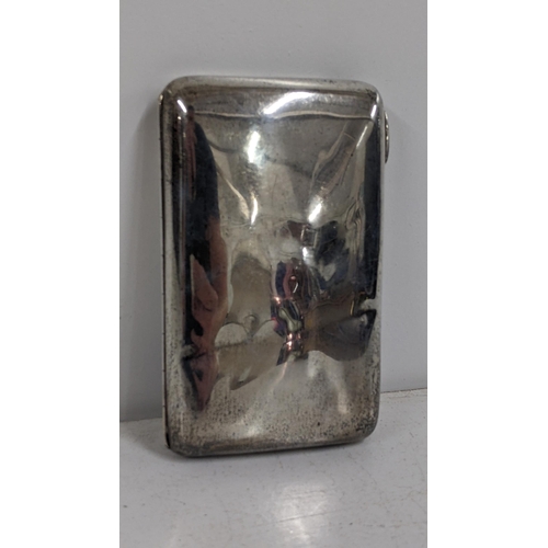 67 - An early 20th century silver cigar case having a gilded interior, 128.7g
Location: CAB 1
If there is... 