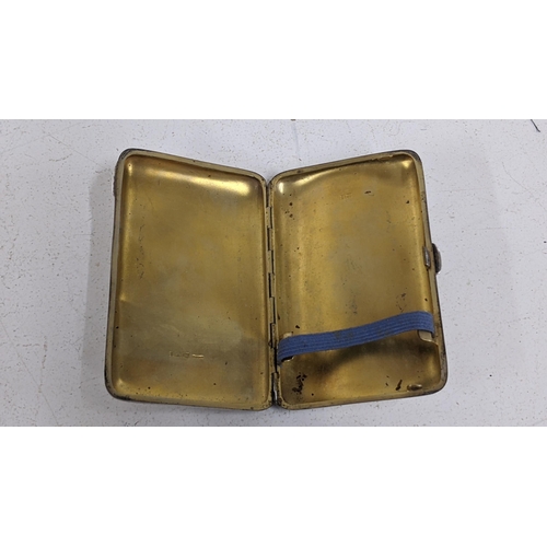 67 - An early 20th century silver cigar case having a gilded interior, 128.7g
Location: CAB 1
If there is... 