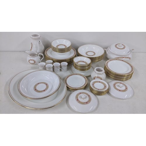 501 - A Caverswall Harvest pattern dinner and tea service
Location: 5-2
If there is no condition report sh... 