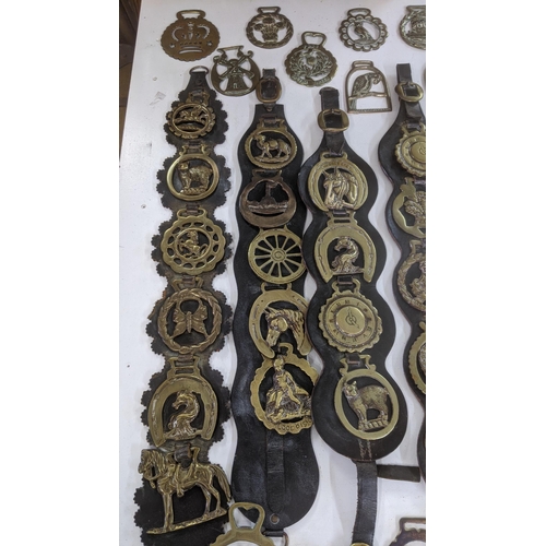 538 - A large quantity of horse brass to include a masonic example and others
Location:4.5
If there is no ... 