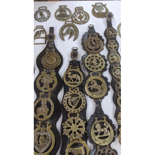 538 - A large quantity of horse brass to include a masonic example and others
Location:4.5
If there is no ... 