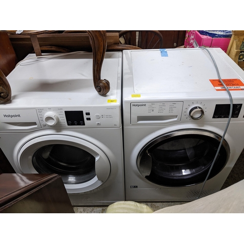 467 - A Hotpoint Inverter Motor washing machine and dryer Location:G
If there is no condition report shown... 