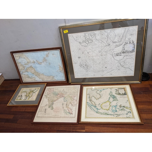 447 - Maps to include Maryland, East Indies, East India Islands, Harwich and a chart
Location:LWB
If there... 