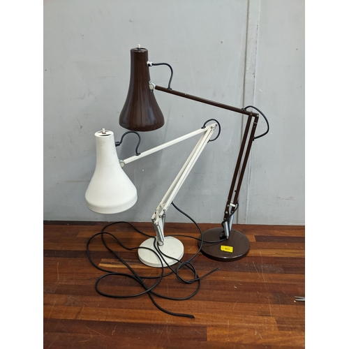 463 - Two Anglepoise style lamps, no plugs
Location:G
If there is no condition report shown, please reques... 