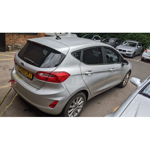 207 - A Ford Fiesta Titanium 1.0 litre Turbo 5 door petrol hatchback, manual, 1 former keeper, Mot expiry ... 