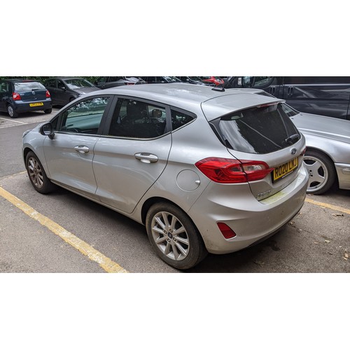 207 - A Ford Fiesta Titanium 1.0 litre Turbo 5 door petrol hatchback, manual, 1 former keeper, Mot expiry ... 