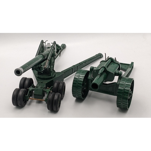 60 - Two Britain's Diecast toy canons to include a Long Tom field gun and one other
Location: LAF

If the... 