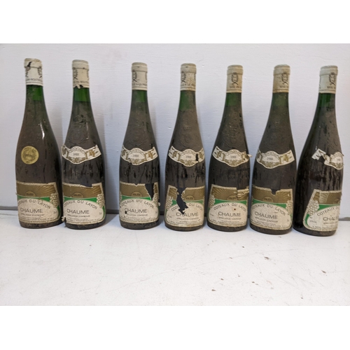 168 - Coteaux Du Layon, Chaume, six bottles 1988, one bottle 1990, 75cl
Location:
If there is no condition... 