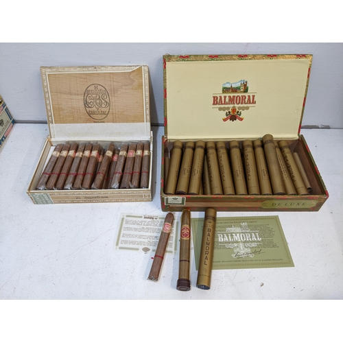 172 - H De Cabanas and Balmoral DeLuxe, a box of twenty four of each, individually sealed
Location:
If the... 