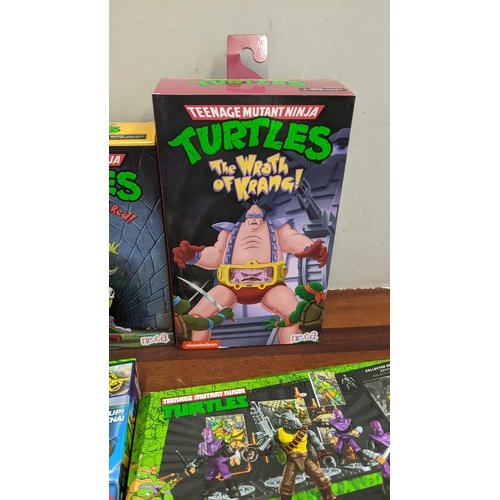 106 - Boxed Teenage Mutant Ninja Turtles Action figures to include The Wrath of Krang, Out of the Shadows,... 