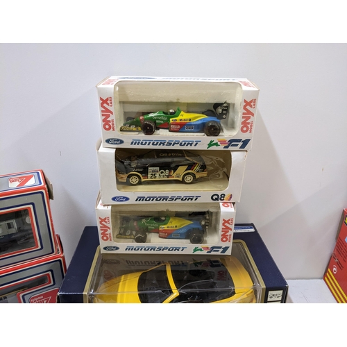 31 - A collection of die cast vehicles to include Delage Coupe's from The Solid Age D'or range, boxed mat... 