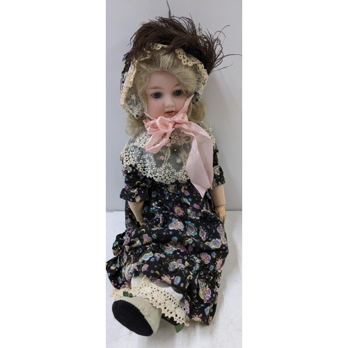 37 - An Armand Marseille 390 vintage doll with head size 6 and squeaker box
Location:8.1
If there is no c... 