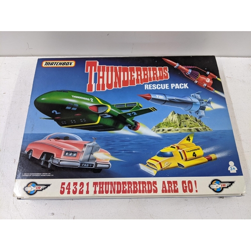 50 - A matchbox Thunderbirds rescue pack with original packaging 
Location:R2.1
If there is no condition ... 