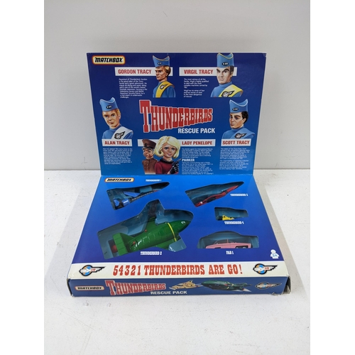 50 - A matchbox Thunderbirds rescue pack with original packaging 
Location:R2.1
If there is no condition ... 