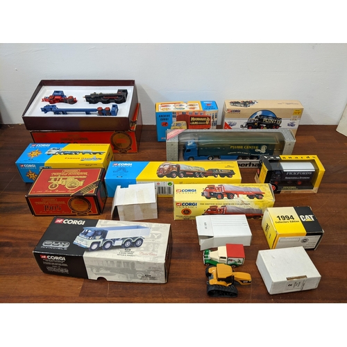 54 - Diecast model vehicles to include a Yesteryear YS-16 set,  Corgi, Classics, Vanguards, Corgi, Superh... 