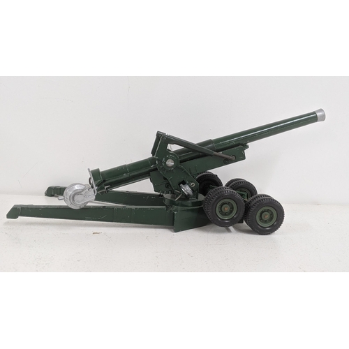 60 - Two Britain's Diecast toy canons to include a Long Tom field gun and one other
Location: LAF

If the... 