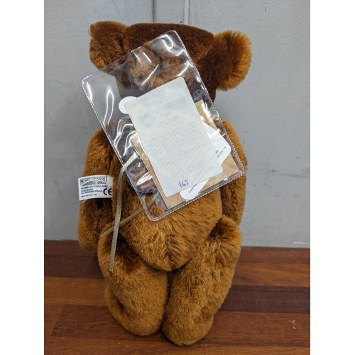 88 - Four Merry Thought Teddy Bears each with a different coin with certified limited edition boxed 
Loca... 