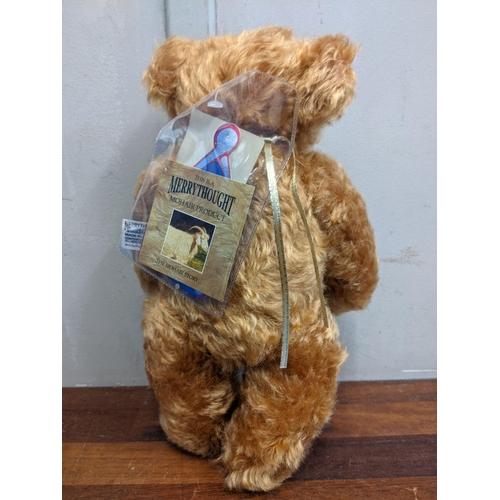 88 - Four Merry Thought Teddy Bears each with a different coin with certified limited edition boxed 
Loca... 