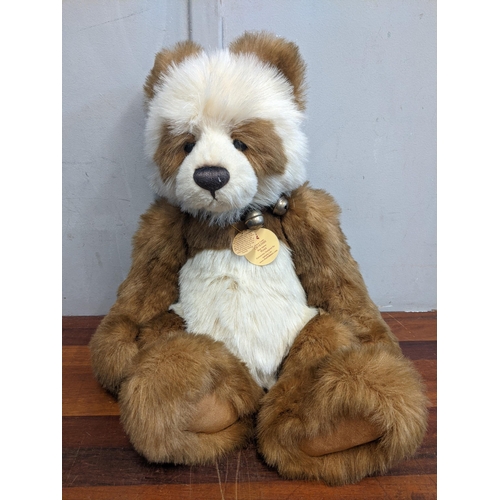 91 - Three Charlie Bears to include Ross, Edith, Asia each with certificate
Location:A2M
If there is no c... 