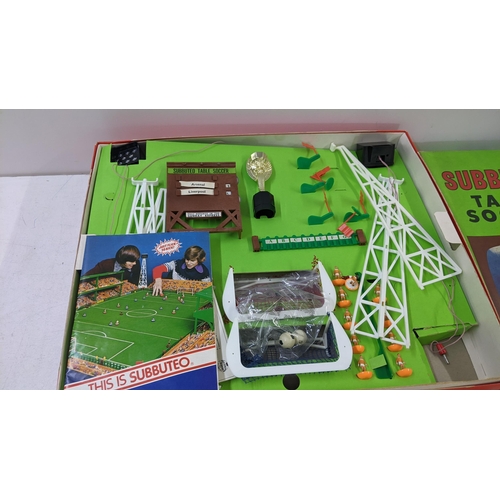 100 - Football related boxed games to include Subbuteo World Cup edition, Casdon Soccer and Grandstand 'Ma... 