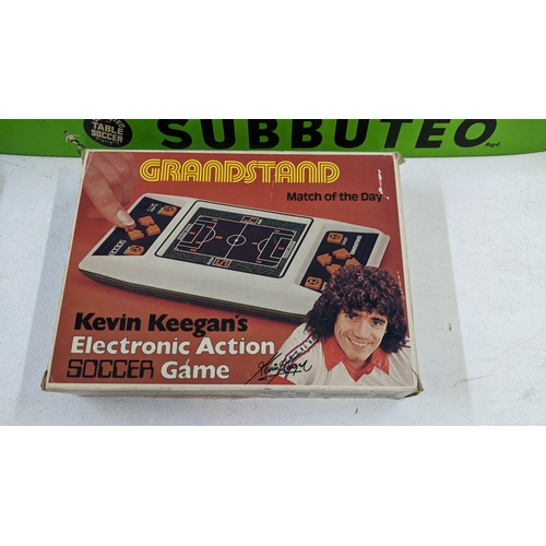 100 - Football related boxed games to include Subbuteo World Cup edition, Casdon Soccer and Grandstand 'Ma... 